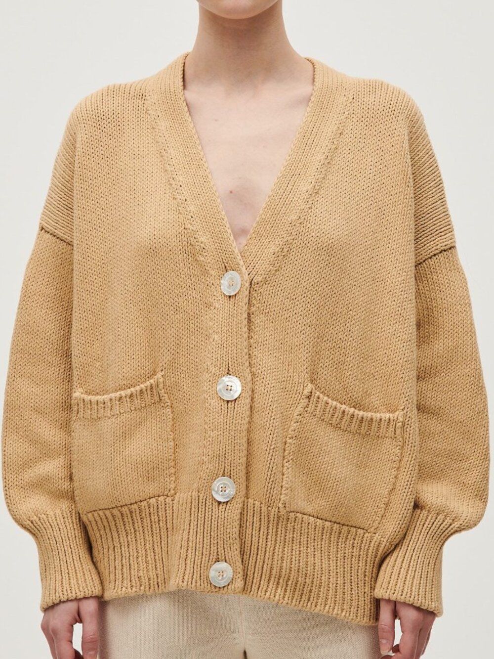 babaa cardigan no16 clay pot